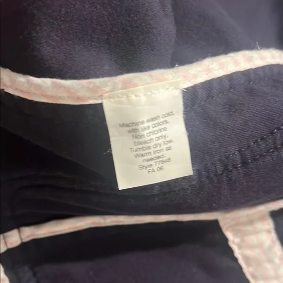 π Vintage J. Crew Velvet Blazer | Size S | Blue with Pink Lining | EUC - Picture 8 of 8